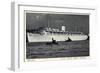 Hamburg, Kdf Schiff, Wilhelm Gustloff, Dampfer-null-Framed Premium Giclee Print