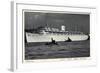 Hamburg, Kdf Schiff, Wilhelm Gustloff, Dampfer-null-Framed Giclee Print