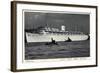 Hamburg, Kdf Schiff, Wilhelm Gustloff, Dampfer-null-Framed Giclee Print