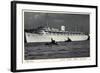 Hamburg, Kdf Schiff, Wilhelm Gustloff, Dampfer-null-Framed Giclee Print