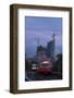 Hamburg, Landing Stages, Dusk-Catharina Lux-Framed Photographic Print