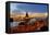 Hamburg Landungsbruecken Sunset Rf-topaspics-Framed Stretched Canvas