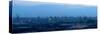 Hamburg, Panorama, Harbour, Overview, Evening-Catharina Lux-Stretched Canvas