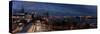 Hamburg, Panorama, Landing Stages, in the Evening-Catharina Lux-Stretched Canvas