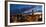 Hamburg, Panorama, Landing Stages, in the Evening-Catharina Lux-Framed Photographic Print