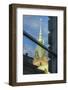 Hamburg, Reflection City Hall Tower-Catharina Lux-Framed Photographic Print