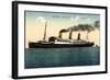 Hamburg, Riesendampfer Vaterland Im Hafen-null-Framed Giclee Print