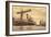 Hamburg, Rosshafen, Hapag, Dampfer Imperator, Kran-null-Framed Giclee Print