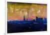 Hamburg Skyline with Elbe Philharmonic Hall-Markus Bleichner-Framed Art Print