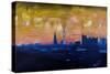 Hamburg Skyline with Elbe Philharmonic Hall-Markus Bleichner-Stretched Canvas