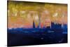 Hamburg Skyline with Elbe Philharmonic Hall-Markus Bleichner-Stretched Canvas