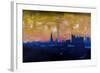 Hamburg Skyline with Elbe Philharmonic Hall-Markus Bleichner-Framed Art Print