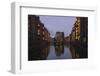 Hamburg, Speicherstadt, Dusk-Catharina Lux-Framed Photographic Print