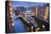 Hamburg- Speicherstadt.-rudi1976-Stretched Canvas