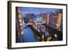 Hamburg- Speicherstadt.-rudi1976-Framed Photographic Print