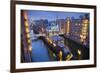 Hamburg- Speicherstadt.-rudi1976-Framed Photographic Print