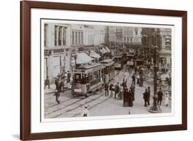 Hamburg Street Scene-null-Framed Photographic Print