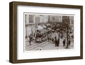 Hamburg Street Scene-null-Framed Photographic Print