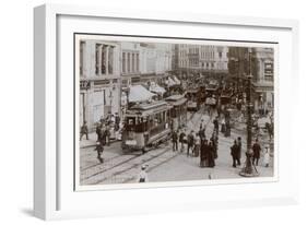 Hamburg Street Scene-null-Framed Photographic Print