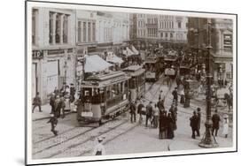 Hamburg Street Scene-null-Mounted Photographic Print