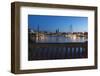 Hamburg, the Inner Alster, Dusk-Catharina Lux-Framed Photographic Print