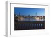 Hamburg, the Inner Alster, Dusk-Catharina Lux-Framed Photographic Print