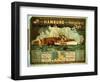 Hamburg to Helgoland-German School-Framed Giclee Print