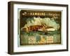 Hamburg to Helgoland-German School-Framed Giclee Print