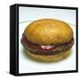 Hamburger and Ketchup-null-Framed Stretched Canvas