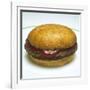 Hamburger and Ketchup-null-Framed Photographic Print