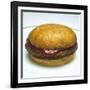 Hamburger and Ketchup-null-Framed Photographic Print