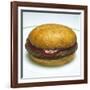 Hamburger and Ketchup-null-Framed Photographic Print