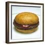 Hamburger and Ketchup-null-Framed Photographic Print