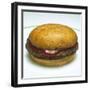 Hamburger and Ketchup-null-Framed Photographic Print