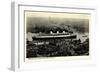 Hamburger Hafen, Ausreise Der Cap Arcona, Hsdg-null-Framed Giclee Print