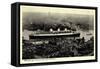 Hamburger Hafen, Ausreise Der Cap Arcona, Hsdg-null-Framed Stretched Canvas