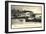 Hamburger Hafen, Schnelldampfer Deutschland, Hapag-null-Framed Giclee Print