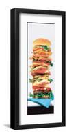 Hamburger-null-Framed Art Print