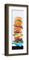 Hamburger-null-Framed Art Print