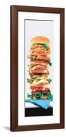 Hamburger-null-Framed Art Print