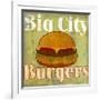 Hamburger-Skip Teller-Framed Art Print