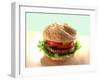 Hamburger-ATU Studios-Framed Premium Photographic Print