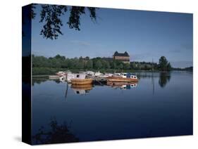 Hame Castle and Lake Vanajavesi, Hameenlinna, Finland, Scandinavia-Jenny Pate-Stretched Canvas