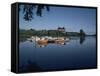 Hame Castle and Lake Vanajavesi, Hameenlinna, Finland, Scandinavia-Jenny Pate-Framed Stretched Canvas