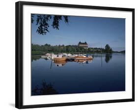 Hame Castle and Lake Vanajavesi, Hameenlinna, Finland, Scandinavia-Jenny Pate-Framed Photographic Print