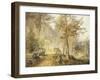 Hame Road by Werner Homborg, 1860, Finland 19th Century-null-Framed Giclee Print