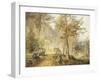 Hame Road by Werner Homborg, 1860, Finland 19th Century-null-Framed Giclee Print