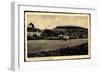 Hameln, Weser, Dampfschiff, Bückeberg, Brücke-null-Framed Giclee Print