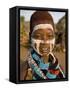 Hamer Tribe, Denbiti Village, Lower Omo Valley, Southern Ethiopia-Gavin Hellier-Framed Stretched Canvas