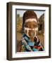 Hamer Tribe, Denbiti Village, Lower Omo Valley, Southern Ethiopia-Gavin Hellier-Framed Premium Photographic Print